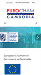 Mobile Screenshot of eurocham-cambodia.org